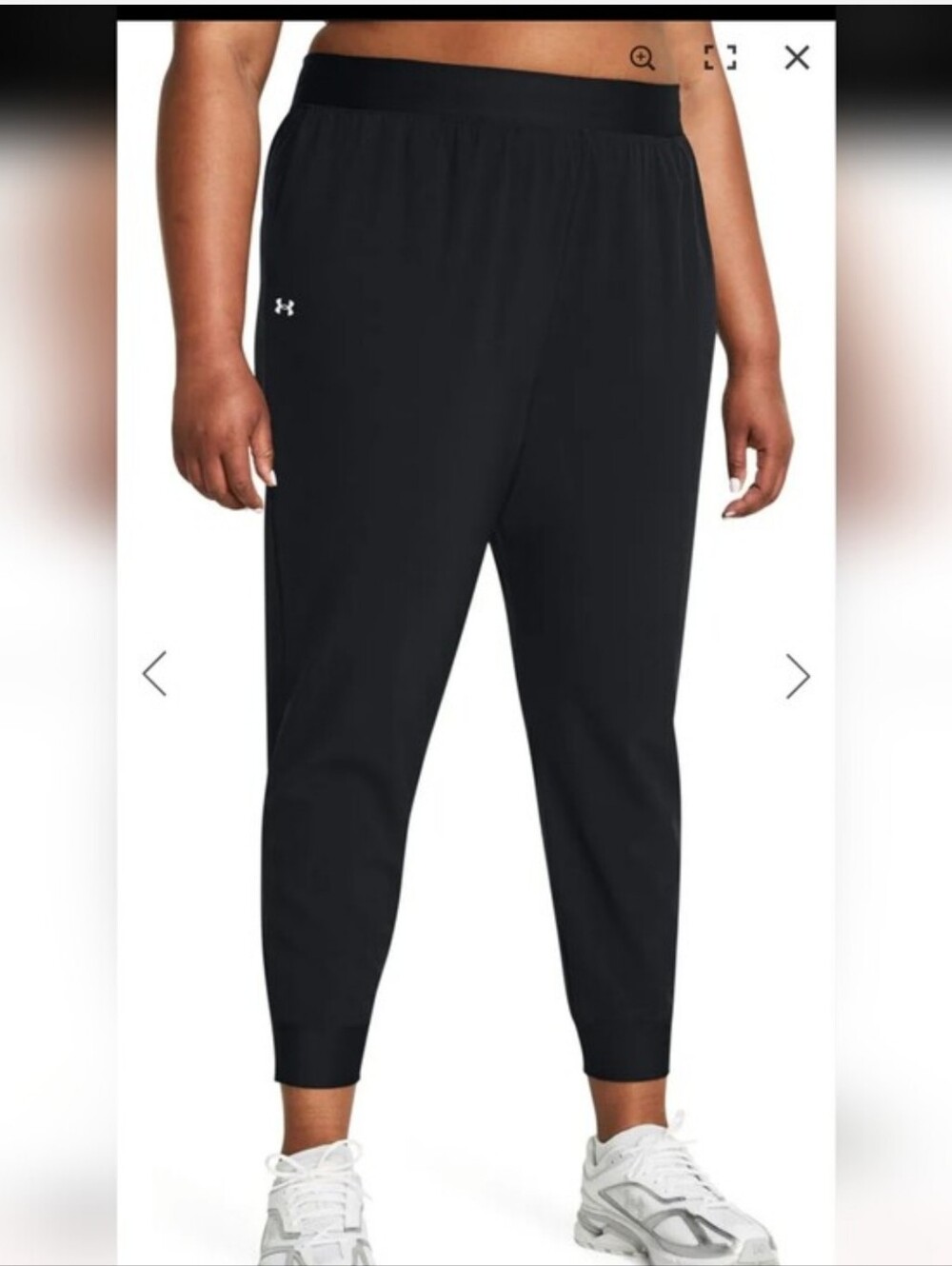Under Armour Black Women's Tapered Jogger Pants